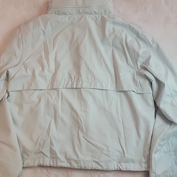 NWT Athleta Mint Green Everywhere Windbreaker Jacket w/ Hidden Hood. Small - Picture 8 of 12